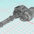 CarapaceWeapon-1.jpg 28mm Stubby Gatling Weapon For Smaller Knight Carapace