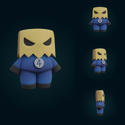 🗝️ Marvel Rivals Bagman beyond Bombastic bagman keychain・ STL File for ...
