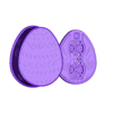 PrintInPlace_EasterEggBox_StyleB.stl Caja de huevos de Pascua Print In Place