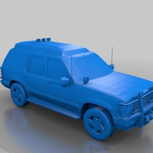 Free Stl File Jurassic Park Ford Explorer・3d Printable Object To Download・cults 6842