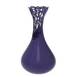 untitled.18.jpg STL file Voronoi Vase・3D printable design to download