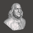 Benjamin-Franklin-9.png 3D Model of Benjamin Franklin - High-Quality STL File for 3D Printing (PERSONAL USE)