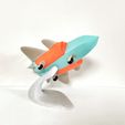 IMG_20200809_103620-02.jpeg STL file Fighter Jet Toy Puzzle - CN type・3D print design to download