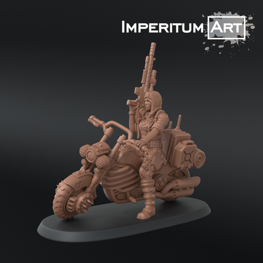 Dune biker leader 3D model