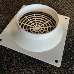 IMG_20200818_141926.jpg STL-Datei AC Infinity Fan to 4in Dryer Duct kostenlos・Modell zum 3D-Drucken zum herunterladen