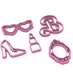 barbiee.png Archivo STL Barbie cortantes・Modelo para descargar e imprimir en 3D