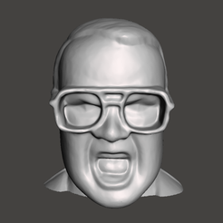 Screenshot-1575.png Файл STL WWE WWF LJN Style Jim Cornette Head Sculpt・Дизайн 3D принтера для загрузки