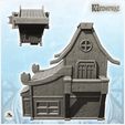 4.jpg Large medieval building with curved roof and access staircase (7) - Medieval Gothic Feudal Old Archaic Saga 28mm 15mm RPG
