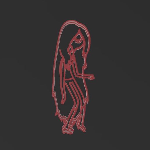 STL file Marceline cookie cutter - Adventure time・3D print object to ...