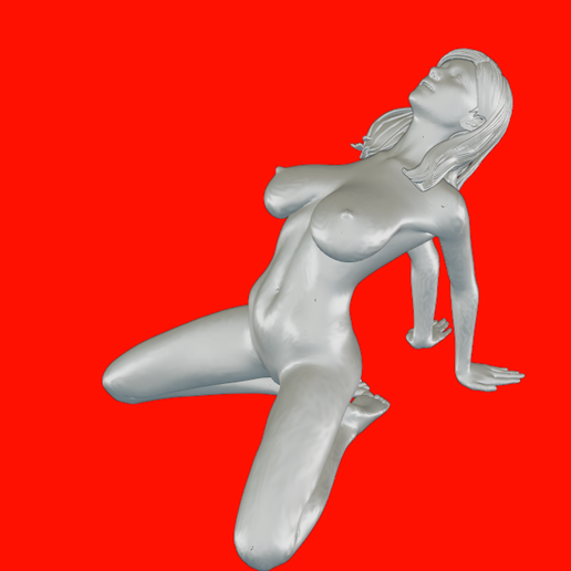 GIRL BB 02 - 3D model önizlemesi