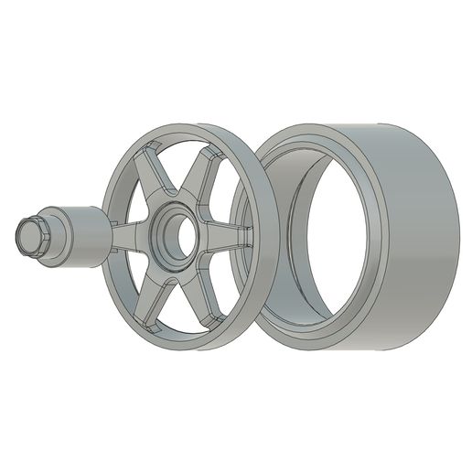 Free STL file Free 3D model Rotiform Silver Six type scale model