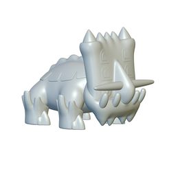 IMG_0280.jpeg POKEMON Bastiodon #411 - OPTIMIZADO PARA IMPRESIÓN 3D