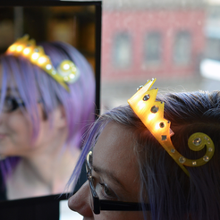 1.png STL-Datei NeoPixel Tiara kostenlos・3D-Druck-Modell zum herunterladen