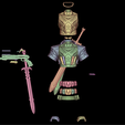 blender_igLrwRzu0Y.png Blade, Eric Cross Brooks, Wesley SNipes Default Costume Marvel Rivals Full armor, weapon and props Cosplay Kit , kitbash
