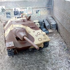 IMG_20190723_125117937.jpg Archivo 3D Jagdpanzer 38(t) Hetzer escala 1/16 - Modelo de tanque RC imprimible en 3D・Modelo imprimible en 3D para descargar