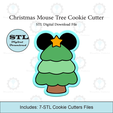 Etsy-Listing-Template-STL.png Christmas Mouse Tree Cookie Cutters | STL File