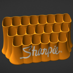 sharpieholder.png 21 Sharpie Holder (With or without logo)