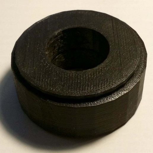 Download free STL file Spheroid Bearing, Mounts on 1 Inch PVC Pipe • 3D