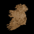 2.png Topographic Map of Ireland – 3D Terrain