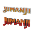 bitmap.png 3D MULTICOLOR LOGO/SIGN - Jumanji (Deux Variations)