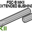 FGC-3 MkKil EXTENDED BUSHING FGC-9 MKII extended Bushing for the FGC-6 platform