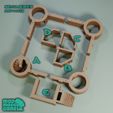 Castle-Keep-Floor-Segments-Top-Web.jpg Castle - Norman Keep, DND scenery, medieval building, fantasy architecture, wargame scenery, 28mm and 32mm scale