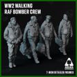 WAlkin-RAF-bomber-2.jpg Walking WW2 RAF Bomber aircrew (7 figures Pack)