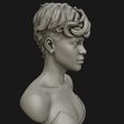 15.jpg Rihanna sculpture Ready to 3D Print
