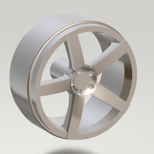 1/18 Rims Vossen CV3-R 22 inch x10J 3D model