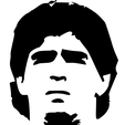 eldiego.png keychain Diego Maradona/ keychain Maradona