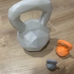 Low Poly Kettlebell