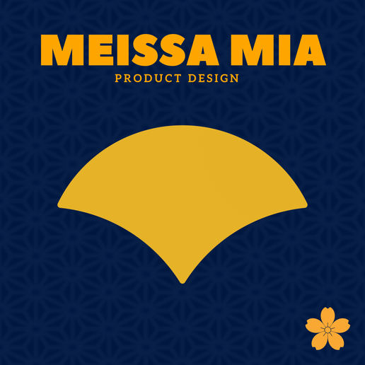 Wall Art Silhoutte – 52. Seigaiha Pattern V2 - Minimalist Japanese themed Wall Art STL for 3D Printing