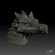 STL-99006-Dragon-Ladyn3.jpg ドラゴン胸像 - Ladynie - HIGH-POLYGON
