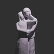 131742.jpg Romantic couple statue, sculpture, valentines day, love, care