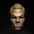 1.png Warrior - Knight Face Mask 3D print model