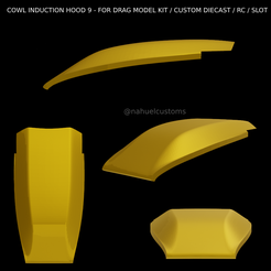Proyecto-nuevo-2023-11-26T180432.663.png ANSAUGHAUBE 9 - FÜR DRAG MODEL KIT / CUSTOM DIECAST / RC / SLOT