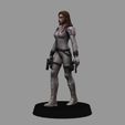 02.jpg Black Widow Snow Suit - Black Widow Movie LOW POLYGONS AND NEW EDITION