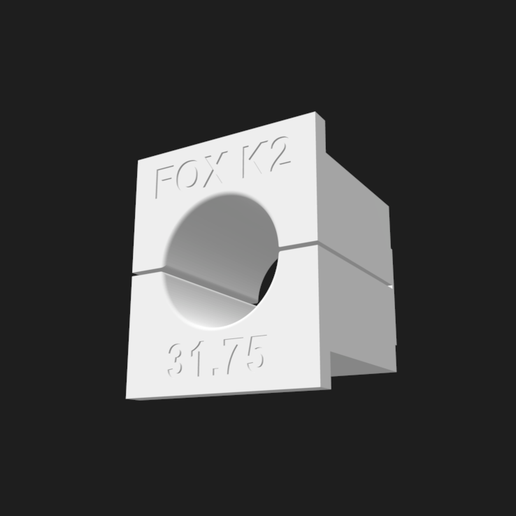 Fox X2 fi 31.75 - Service Tool - 803-00-969 3D model