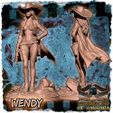 Wendy-2.jpg Wendy the Gunslinger - Wild West Collectors Miniature