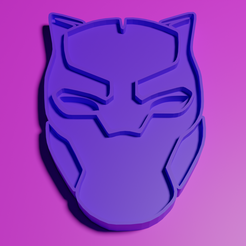 black-panther.png black panther cookie cutter