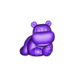 3_SubTool3.stl HIPPO BABSI BABY FOR 3D PRINT STL