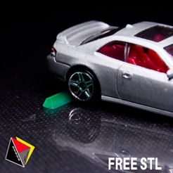 parking-wheels-stopper_1.jpg Free STL file Parking Stopper Street Diorama's 1/64 Scale・Design to download and 3D print