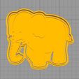 elefante.jpg Elephant Cutter - Elephant Cookie Cutter