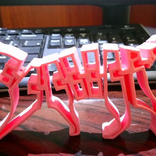 Hollow Flexi Cat - 3D model önizlemesi