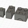 lego-box.jpg 2x2, 2x1 and 1x1 lego boxes bundle