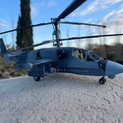 WhatsApp-Image-2022-07-02-at-5.56.11-PM.jpeg Fichier STL KAMOV KA 52 ALLIGATOR - KIT DE MONTAGE - MODÈLE RÉDUIT 1:48・Idée pour impression 3D à télécharger