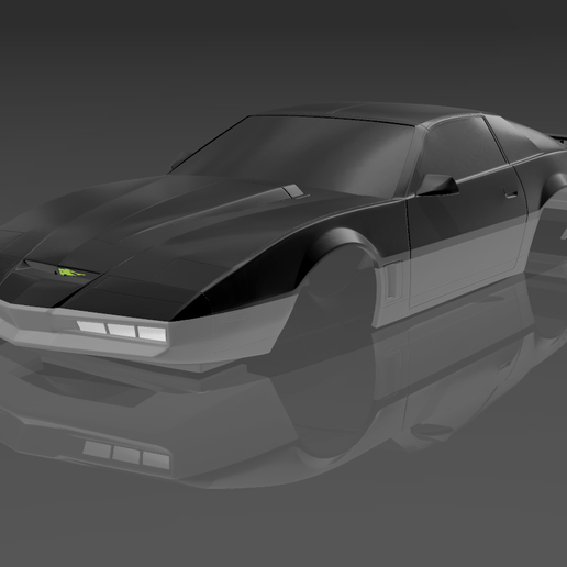 🎨 KARR - KNIGHT RIDER - 1982 Pontiac Firebird Trans Am 1:24 & 1:25 ...