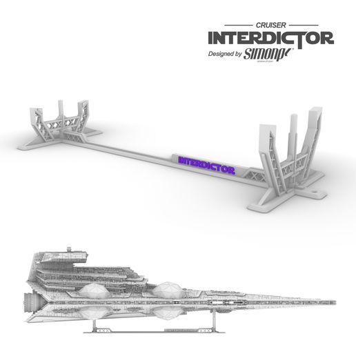 Interdictor-socle.jpg Display Stand for INTERDICTOR