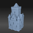 a170.png1.png Compact Stone Fortress – Medieval Battle Tower with Crenellations