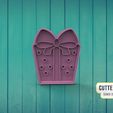 regalo.jpg Fichier STL Découpeur de biscuits pour cadeaux・Modèle à imprimer en 3D à télécharger